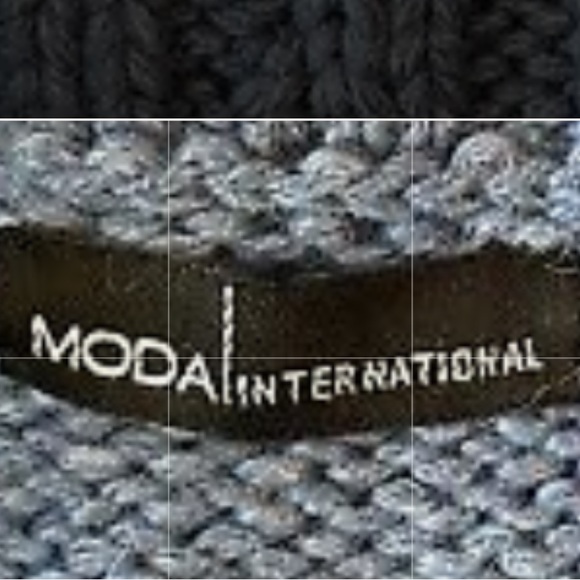 MODA International Shawl-Collar Open Front Wool Blend Cardigan Buckle Closures - Picture 6 of 7